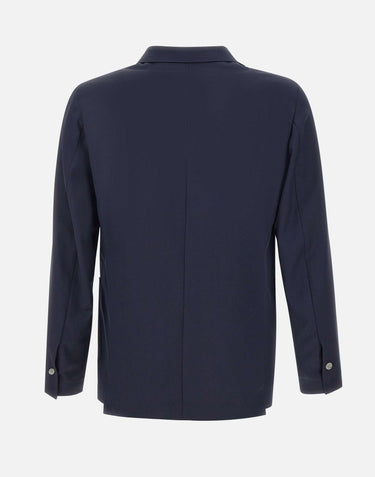 BARBA Blazer in lana BLUE Uomo 
