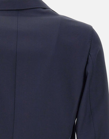 BARBA Blazer in lana BLUE Uomo 