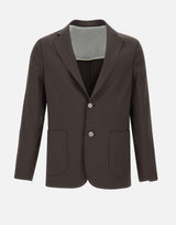 BARBA Blazer in lana BROWN Uomo 