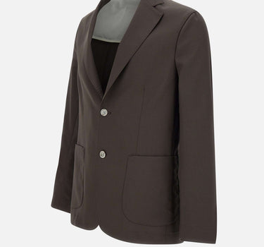 BARBA Blazer in lana BROWN Uomo 