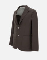 BARBA Blazer in lana BROWN Uomo 