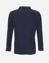 BARBA Blazer in lana BLUE Uomo 