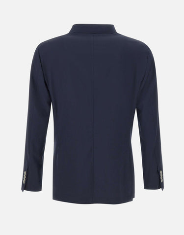 BARBA Blazer in lana BLUE Uomo 