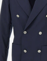 BARBA Blazer in lana BLUE Uomo 