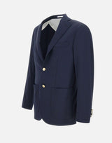 BARBA Blazer in lana BLUE Uomo 