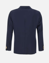 BARBA Blazer in lana BLUE Uomo 