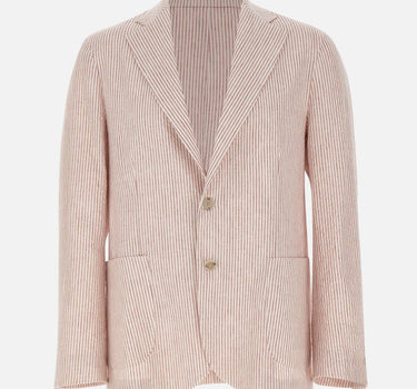 BARBA Blazer "Easy J Mono" Pink Uomo 