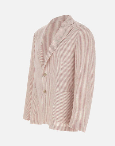 BARBA Blazer "Easy J Mono" Pink Uomo 