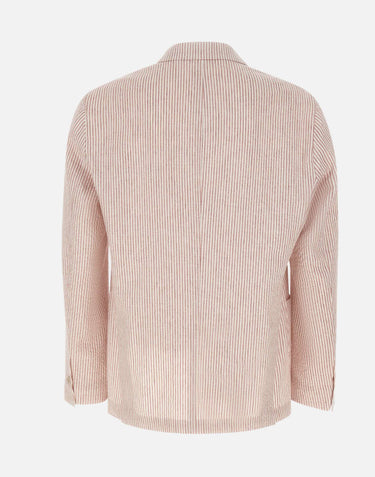 BARBA Blazer "Easy J Mono" Pink Uomo 