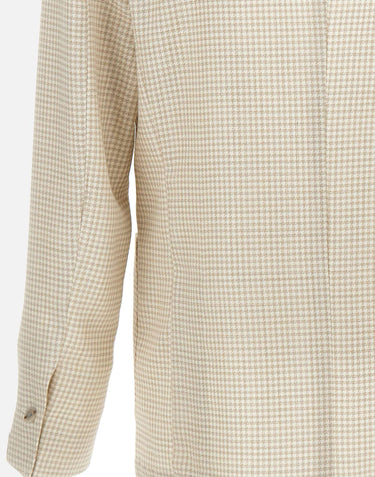BARBA Blazer "Easy J Mono" BEIGE Uomo 