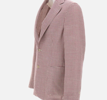 BARBA Blazer "Easy J Mono" RED Uomo 