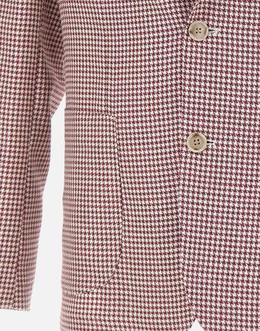 BARBA Blazer "Easy J Mono" RED Uomo 