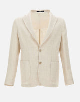 BARBA Blazer "EasyJ Mono" BEIGE Uomo 
