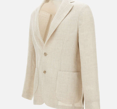 BARBA Blazer "EasyJ Mono" BEIGE Uomo 