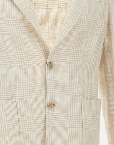 BARBA Blazer "EasyJ Mono" BEIGE Uomo 