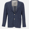 BARBA Blazer "Easy J Mono" BLUE Uomo 