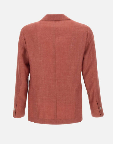BARBA Blazer "Easy J Mono" RED Uomo 
