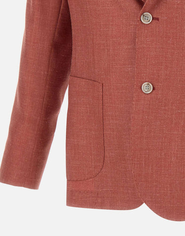 BARBA Blazer "Easy J Mono" RED Uomo 