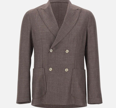 BARBA Blazer "EasyJ" BROWN Uomo 