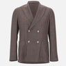 BARBA Blazer "EasyJ" BROWN Uomo 