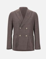 BARBA Blazer "EasyJ" BROWN Uomo 