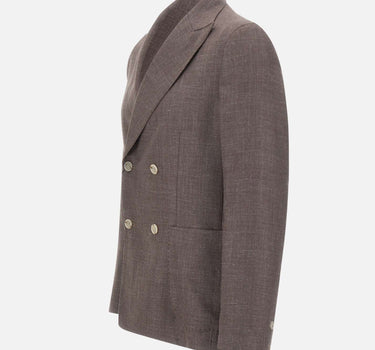 BARBA Blazer "EasyJ" BROWN Uomo 
