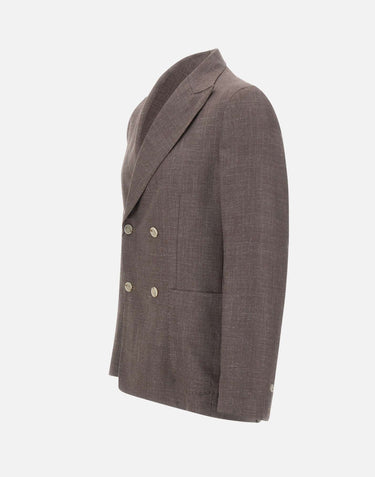 BARBA Blazer "EasyJ" BROWN Uomo 