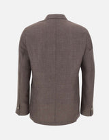 BARBA Blazer "EasyJ" BROWN Uomo 