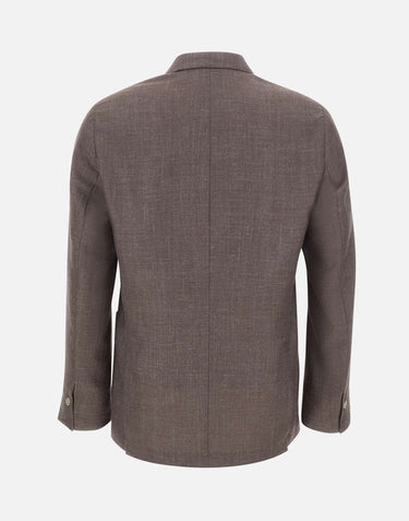 BARBA Blazer "EasyJ" BROWN Uomo 