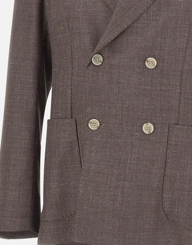 BARBA Blazer "EasyJ" BROWN Uomo 