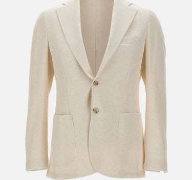 BARBA Blazer "JCK Active Mono" WHITE Uomo 