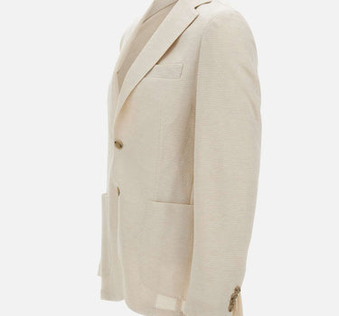 BARBA Blazer "JCK Active Mono" WHITE Uomo 