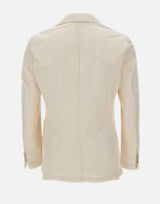 BARBA Blazer "JCK Active Mono" WHITE Uomo 