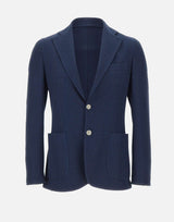 BARBA Blazer "JCK Active Mono" BLUE Uomo 