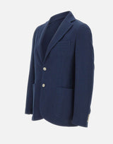 BARBA Blazer "JCK Active Mono" BLUE Uomo 