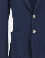 BARBA Blazer "JCK Active Mono" BLUE Uomo 