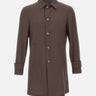 BARBA Trench "Bristol" BROWN Uomo 