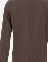 BARBA Trench "Bristol" BROWN Uomo 