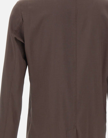 BARBA Trench "Bristol" BROWN Uomo 