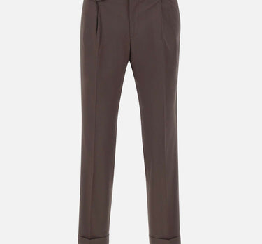 BARBA Pantaloni "Parma" BROWN Uomo 
