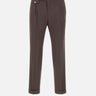BARBA Pantaloni "Parma" BROWN Uomo 