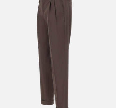 BARBA Pantaloni "Parma" BROWN Uomo 