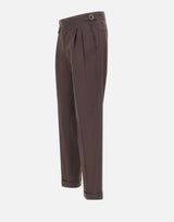 BARBA Pantaloni "Parma" BROWN Uomo 