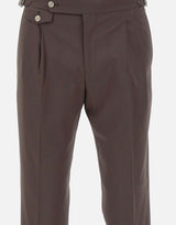 BARBA Pantaloni "Parma" BROWN Uomo 