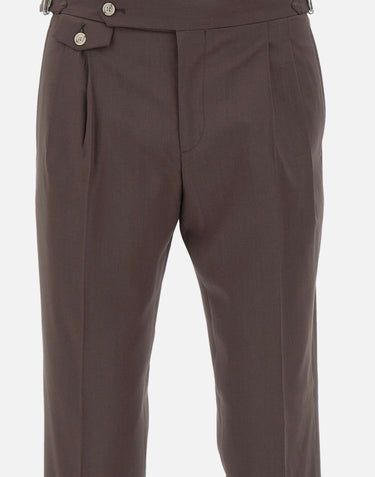 BARBA Pantaloni "Parma" BROWN Uomo 