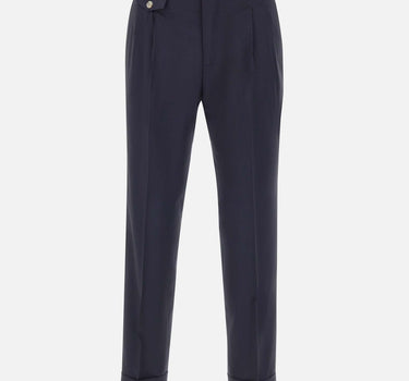 BARBA Pantaloni "Parma" BLUE Uomo 