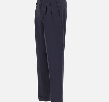 BARBA Pantaloni "Parma" BLUE Uomo 