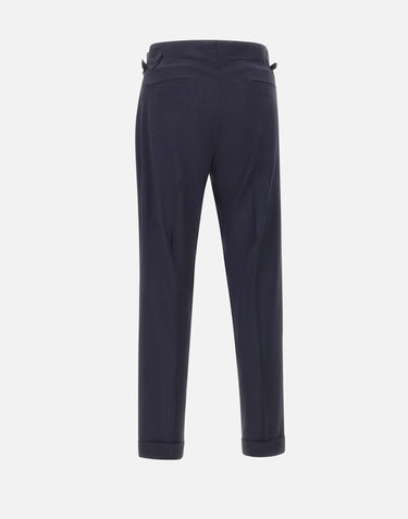 BARBA Pantaloni "Parma" BLUE Uomo 