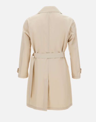 BARBA Trench "Oxford" BEIGE Uomo 