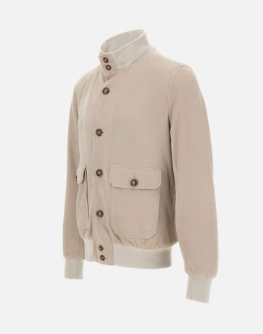 BARBA Giacca "Vermont" BEIGE Uomo 